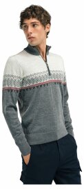 Dale of Norway Hovden Mens Merino Sweater Grey