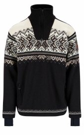 Dale of Norway Vail Mens Wool Sweater Black