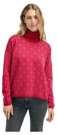 Dale of Norway Firda Damen Wollpullover Rosa Rot