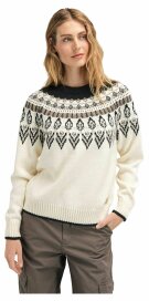 Dale of Norway Sula Damen Strickpullover Schwarz Weiss