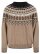 Dale of Norway Sula Mens woollen jumper beige