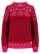 Dale of Norway Vilja womens woollen sweater pink red