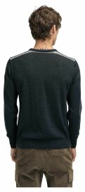 Dale of Norway Stenberg mens merino jumper anthracite