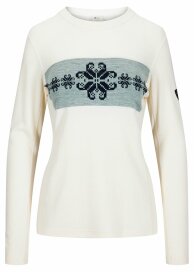 Dale of Norway Falkeberg Womens Baselayer Half Zip White