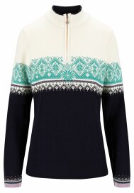 Dale of Norway Moritz Damen Merino Pullover Navy Türkis