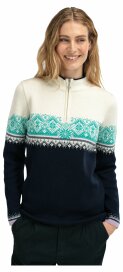 Dale of Norway Moritz Damen Merino Pullover Navy Türkis