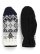 Dale of Norway Vail Polar Mittens Black White