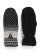 Dale of Norway Valløy Polar Mittens Black White