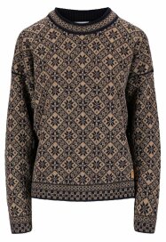 Dale of Norway Bjorøy Damen Wollpullover Navy Sand