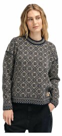 Dale of Norway Bjorøy Damen Wollpullover Navy Sand