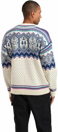 Dale of Norway 2025 Trondheim Mens Wool Sweater Blue White