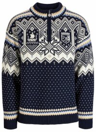 Dale of Norway 2025 Trondheim Mens Wool Sweater Navy