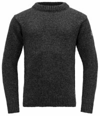 Devold Nansen Wool Sweater Anthracite