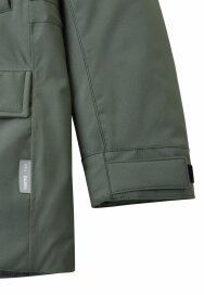 Kids waterproof down jacket Serkkula Green