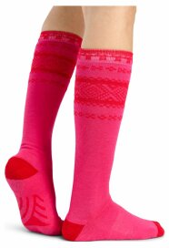 Dale of Norway Cortina Knee Socks Pink Red