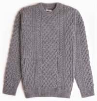 COLDSEASON Altja Mens Wool Jumper Grey